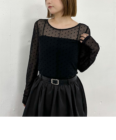 フロッキードットＴＯＰＳ