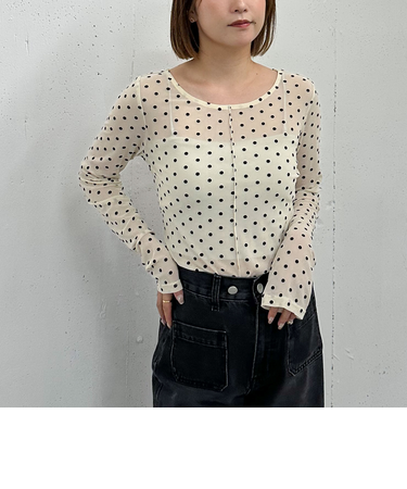 フロッキードットＴＯＰＳ