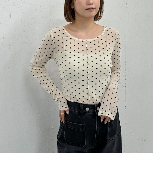 フロッキードットＴＯＰＳ