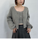 フラワー刺繍ニットＣＤアンサンブル