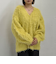 ロングシャギーミドルニットカーディガン