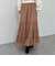 シャイニーティアードスカート