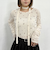花柄シアーベロアＴＯＰＳ