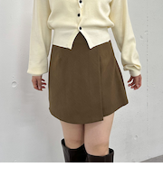 ’【ＳＥＴＵＰ対応】ラップミニスカート’