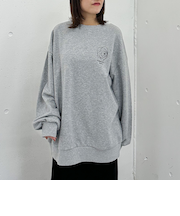 胸刺繍ＢＩＧスウェット