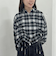 ドロストチェックネルシャツ