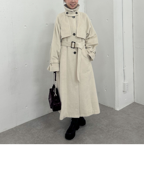 ２ｗａｙウールトレンチコート