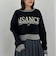 ロゴＪＱショートニットプルオーバー