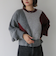 インターシャカラーブロックニットプルオーバー