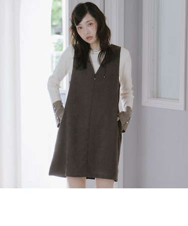 ２ｗａｙＶネックミニジャンスカ