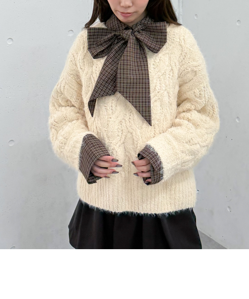 ’アソートタイ付きミドルシャツ’