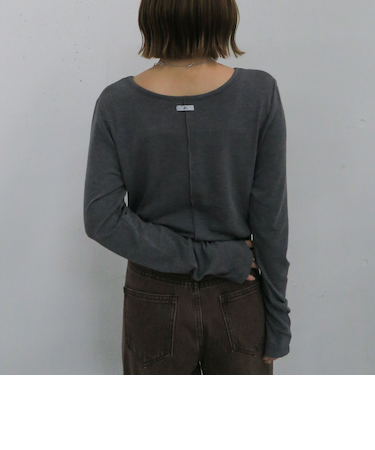 シアー天竺クルーネック　ＴＯＰＳ