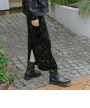 クラッシュベロアタイトスカート