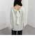 バックリボンラメブークレニットプルオーバー