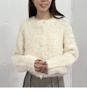 テディベアニットカーディガン