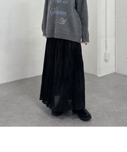 ランダムプリーツスカート