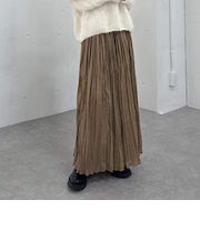 ランダムプリーツスカート