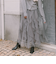 ラッフルチュールスカート
