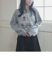 ネコＪＱニットプルオーバー