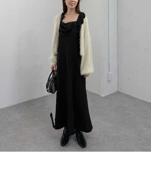 ２ｗａｙ肩リボンキャミワンピース