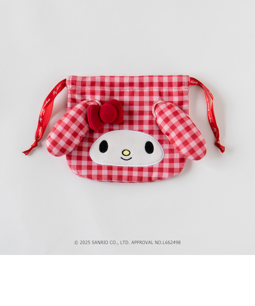 マイメロディ　巾着ポーチ