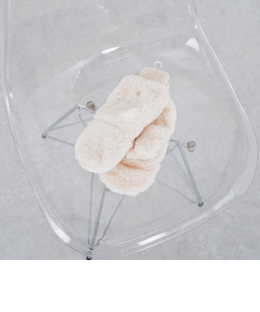 もこもこミトン手袋