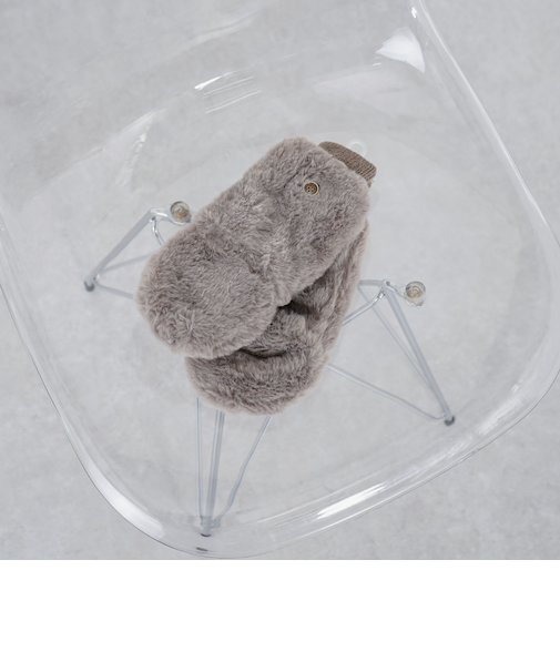 もこもこミトン手袋