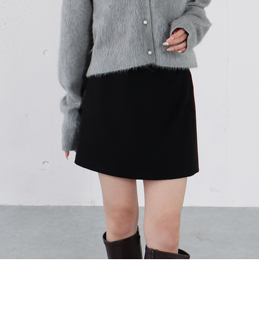 ベルト付きチェックアソート台形ミニＳＫ