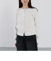 ラメマシュマロニットアンサンブル