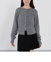 ラメマシュマロニットアンサンブル