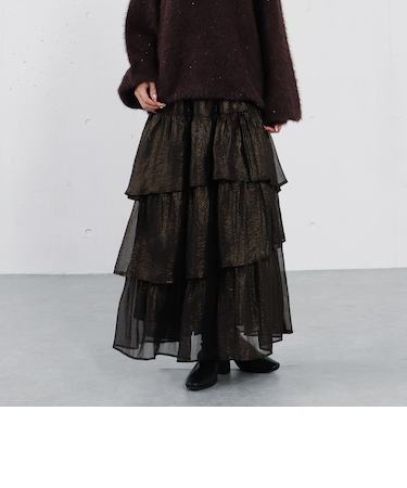 箔シフォンティアードＳＫ