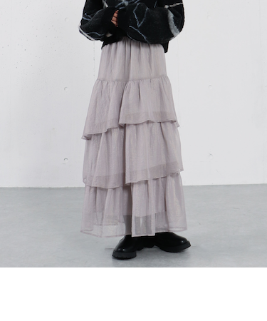 箔シフォンティアードSK