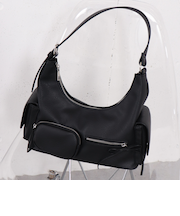 リボンポケットホーボーバッグ