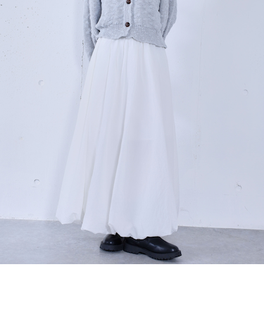 シアータックバルーンスカート