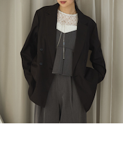 【ＯＮかわ】ウォッシャブルテーラードジャケット