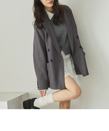 【ＯＮかわ】ウォッシャブルテーラードジャケット