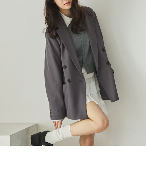 【ＯＮかわ】ウォッシャブルテーラードジャケット