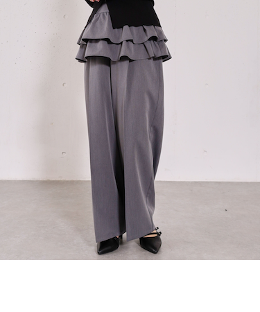 フリルＳＫ付きスラックス