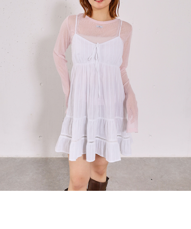 カラミ刺?キャミＯＰ