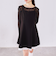 裾レイヤードミニキャミワンピース