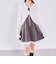 裾レイヤードミニキャミワンピース