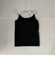 パット付きストラップキャミ／