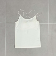 パット付きストラップキャミ／