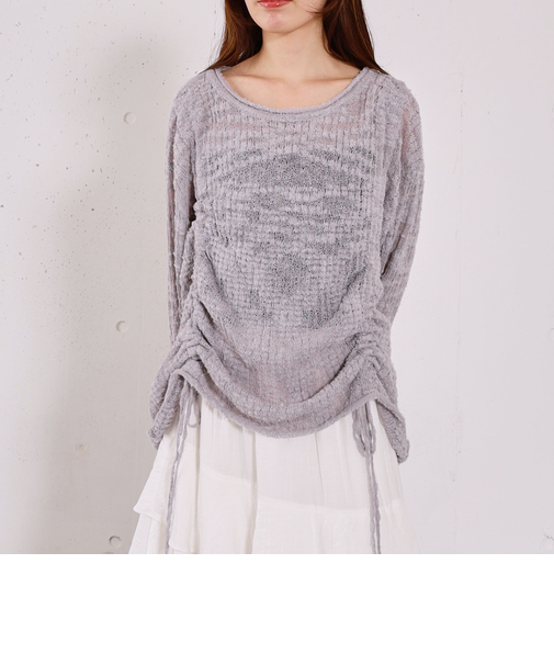 ドロストスラブニットプルオーバー