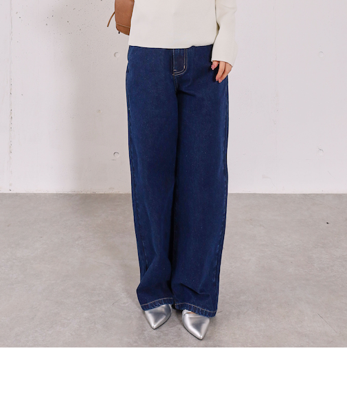 カラーストレートデニム