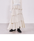 コットンライクフリルティアードスカート