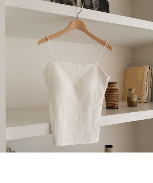 ベーシックテレコキャミソール