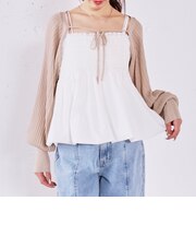 バルーンビスチェ×ニットボレロＳＥＴ