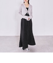 ドットキャミワンピース