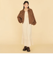 ドットキャミワンピース